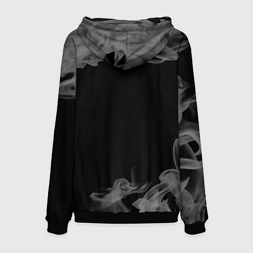 Мужская толстовка Не спорь с лучшим прорабом - на темном фоне / 3D-Черный – фото 2