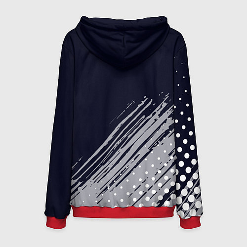 Мужская толстовка Crysis Remastered - краска / 3D-Красный – фото 2