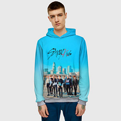 Толстовка-худи мужская Stray Kids Double Knot, цвет: 3D-меланж — фото 2