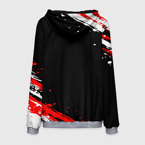 Мужская толстовка Stray kids - краска / 3D-Меланж – фото 2