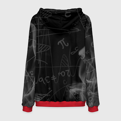 Мужская толстовка Ъуъ съука огонь математика / 3D-Красный – фото 2