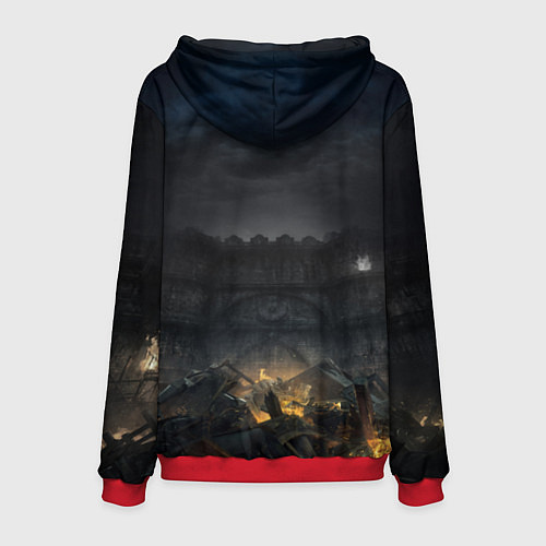 Мужская толстовка Steelrising / 3D-Красный – фото 2