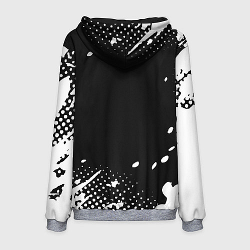 Мужская толстовка Black eyed peas краска / 3D-Меланж – фото 2