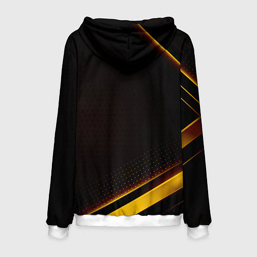 Мужская толстовка Chrysler Абстракция / 3D-Белый – фото 2