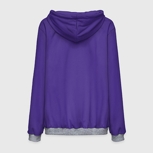 Мужская толстовка Niletto на фиолетовом фоне / 3D-Меланж – фото 2