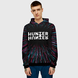 Толстовка-худи мужская Hunter x Hunter infinity, цвет: 3D-черный — фото 2