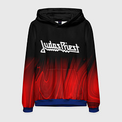 Мужская толстовка Judas Priest red plasma