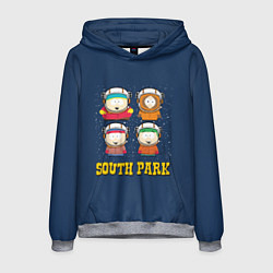 Мужская толстовка South park космонавты