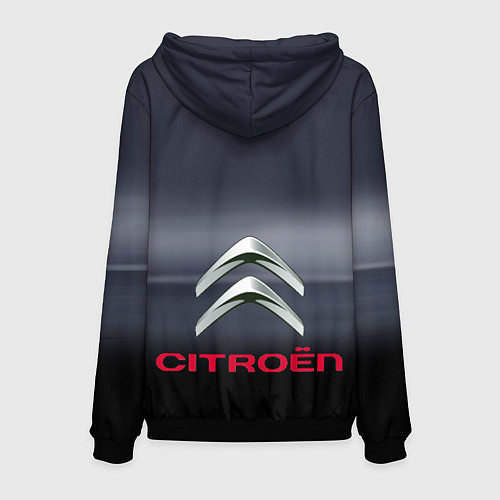 Мужская толстовка Citroen - Racing team - Motorsport / 3D-Черный – фото 2