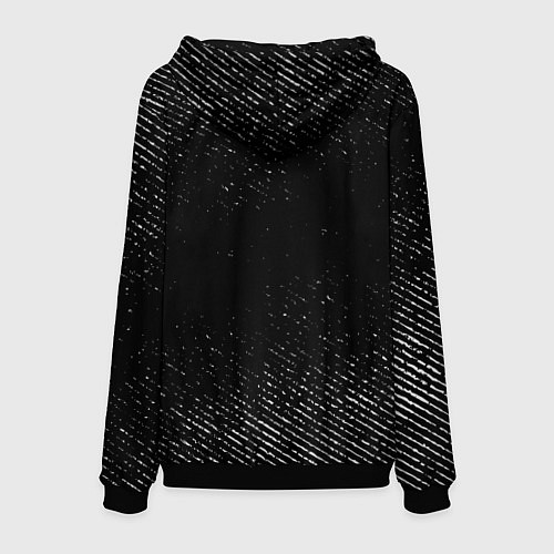 Мужская толстовка Code Geass с потертостями на темном фоне / 3D-Черный – фото 2