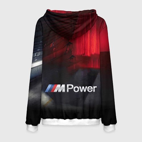 Мужская толстовка BMW M4 GT4 - Motorsport / 3D-Белый – фото 2