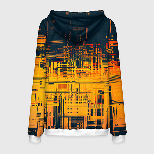 Мужская толстовка Макима - chainsaw man / 3D-Белый – фото 2