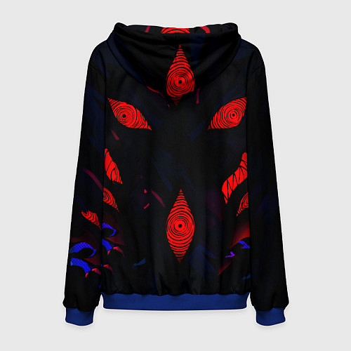 Мужская толстовка Аки Хаякава Kon - Человек бензопила / 3D-Синий – фото 2