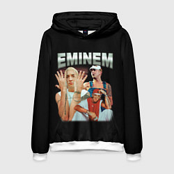 Толстовка-худи мужская Eminem Slim Shady, цвет: 3D-белый