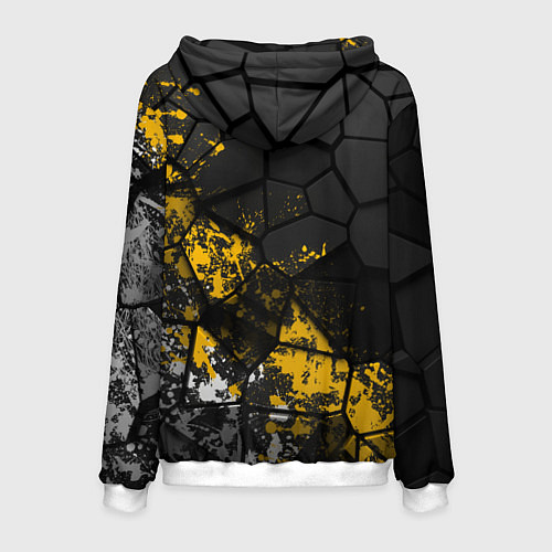 Мужская толстовка Имперская геометрия / 3D-Белый – фото 2