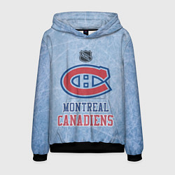 Толстовка-худи мужская Montreal Canadiens - NHL, цвет: 3D-черный