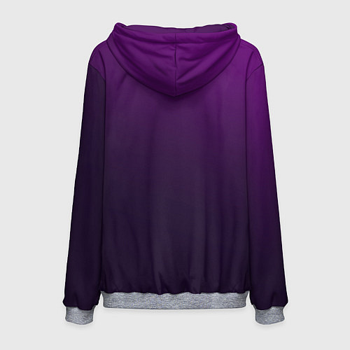 Мужская толстовка Сердце в стиле Киберпанк / 3D-Меланж – фото 2