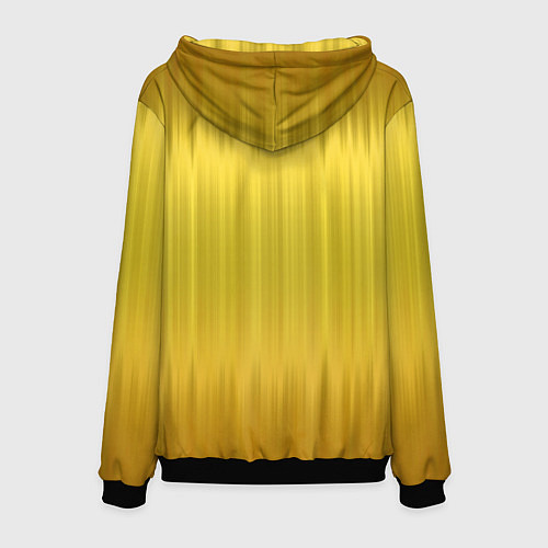 Мужская толстовка Черный кролик и знаки зодиака / 3D-Черный – фото 2