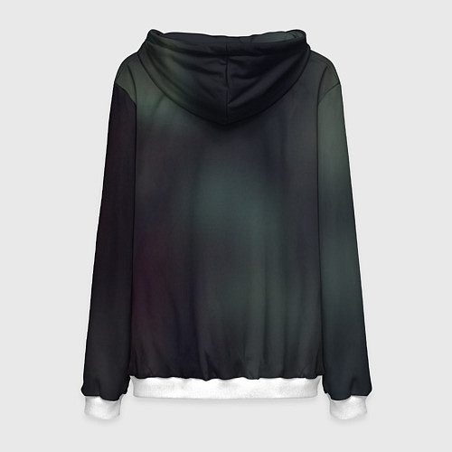 Мужская толстовка Чумной доктор в толпе / 3D-Белый – фото 2