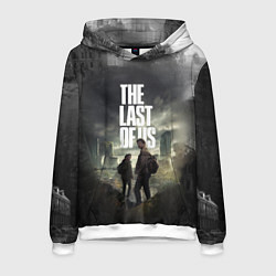 Толстовка-худи мужская TV series The last of us, цвет: 3D-белый