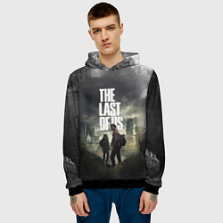 Толстовка-худи мужская TV series The last of us, цвет: 3D-черный — фото 2