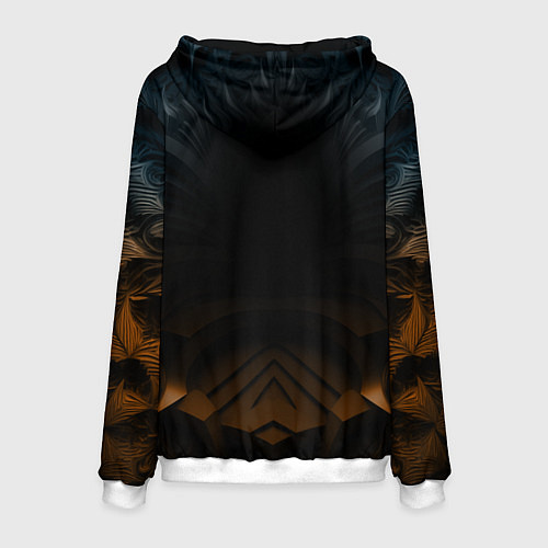 Мужская толстовка Мото Кот / 3D-Белый – фото 2