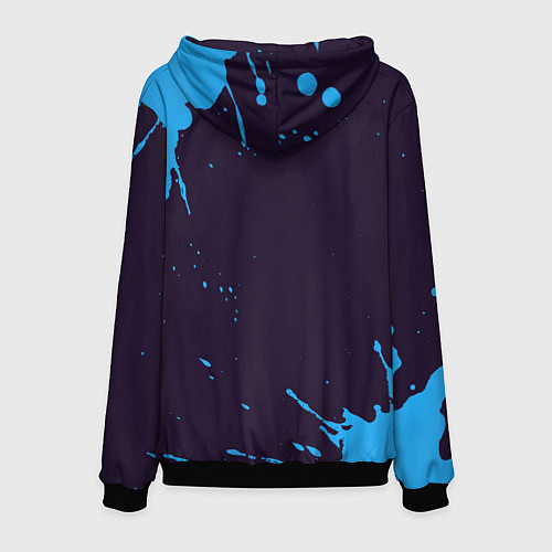 Мужская толстовка Илюха космонавт даб / 3D-Черный – фото 2