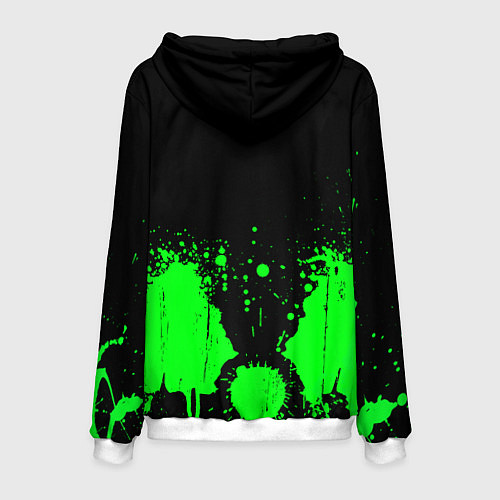 Мужская толстовка Stalker clear sky radiation / 3D-Белый – фото 2