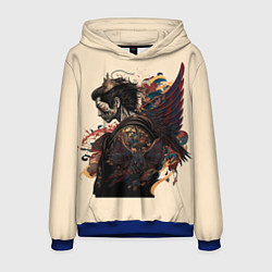 Толстовка-худи мужская Masato, цвет: 3D-синий