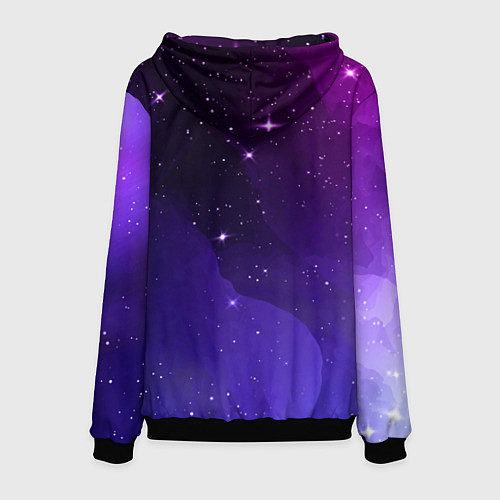 Мужская толстовка Deftones просто космос / 3D-Черный – фото 2