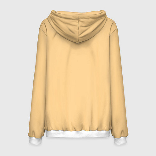 Мужская толстовка Кот-воин / 3D-Белый – фото 2