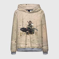 Толстовка-худи мужская Fable II Герой Глушвилля, цвет: 3D-меланж