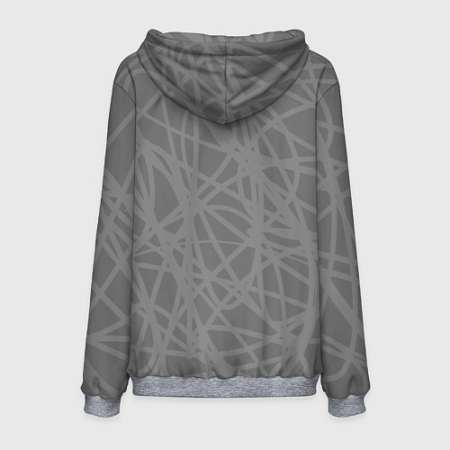 Мужская толстовка Ребус - жопа / 3D-Меланж – фото 2