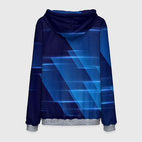 Мужская толстовка Mercedes Benz sign / 3D-Меланж – фото 2