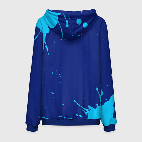 Мужская толстовка Михаил геймер / 3D-Синий – фото 2