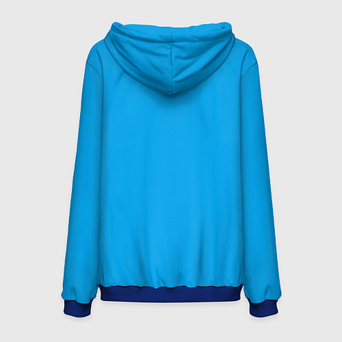 Мужская толстовка Кируко и Мару - Великая небесная стена / 3D-Синий – фото 2