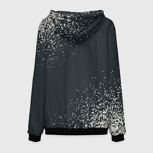 Мужская толстовка Борис зубастый волк / 3D-Черный – фото 2