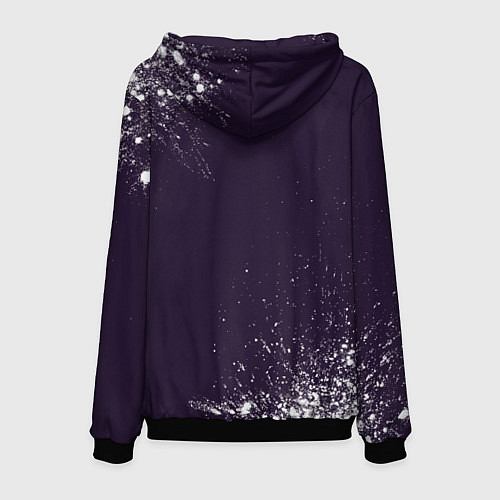 Мужская толстовка Коля космонавт отдыхает на Луне / 3D-Черный – фото 2