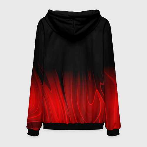 Мужская толстовка Rolling Stones red plasma / 3D-Черный – фото 2