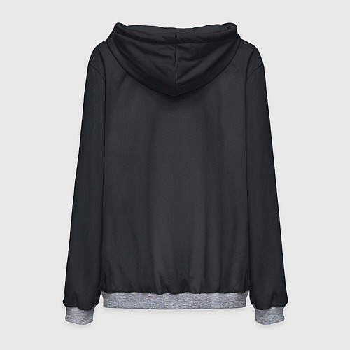 Мужская толстовка Heavy metal music / 3D-Меланж – фото 2