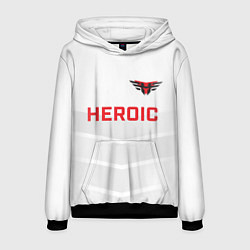 Мужская толстовка Heroic white