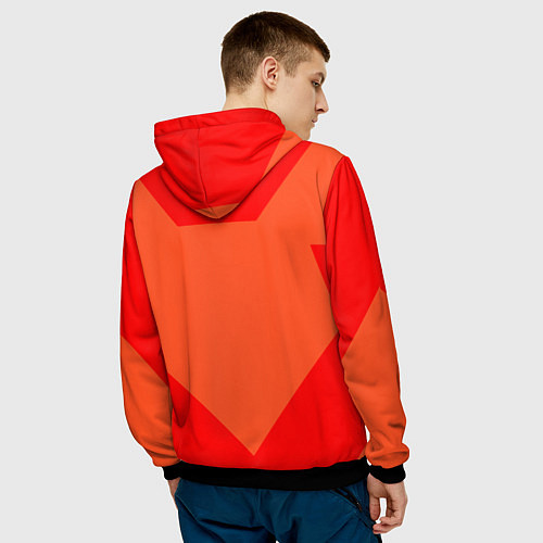 Мужская толстовка Форма MOUZ / 3D-Черный – фото 4