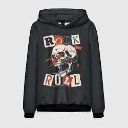 Мужская толстовка Rock - молнии из глаз