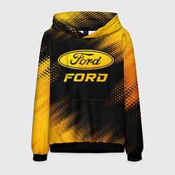 Мужская толстовка Ford - gold gradient