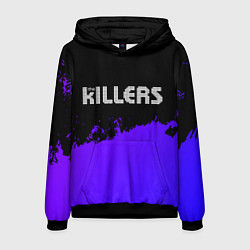 Мужская толстовка The Killers purple grunge