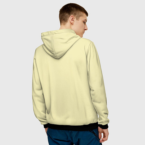 Мужская толстовка Nirvana - In utero / 3D-Черный – фото 4