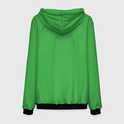 Мужская толстовка Classic Green / 3D-Черный – фото 2