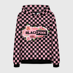 Мужская толстовка Blackpink logo roses