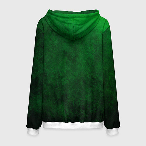 Мужская толстовка Токсичный градиент / 3D-Белый – фото 2