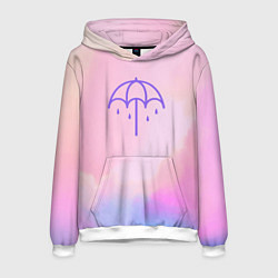 Толстовка-худи мужская Bring Me The Horizon Umbrella, цвет: 3D-белый